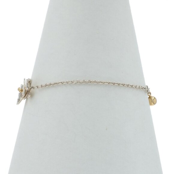 Tiffany & Co. Return to Tiffany Love Bug Bee Bracelet 5 3/4" 925 Gold 18k Adjust - Picture 2 of 6
